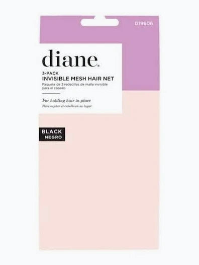 Diane Invisible Hair Nets (Pack of 3)